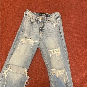 Distressed Blue Women's Jeans